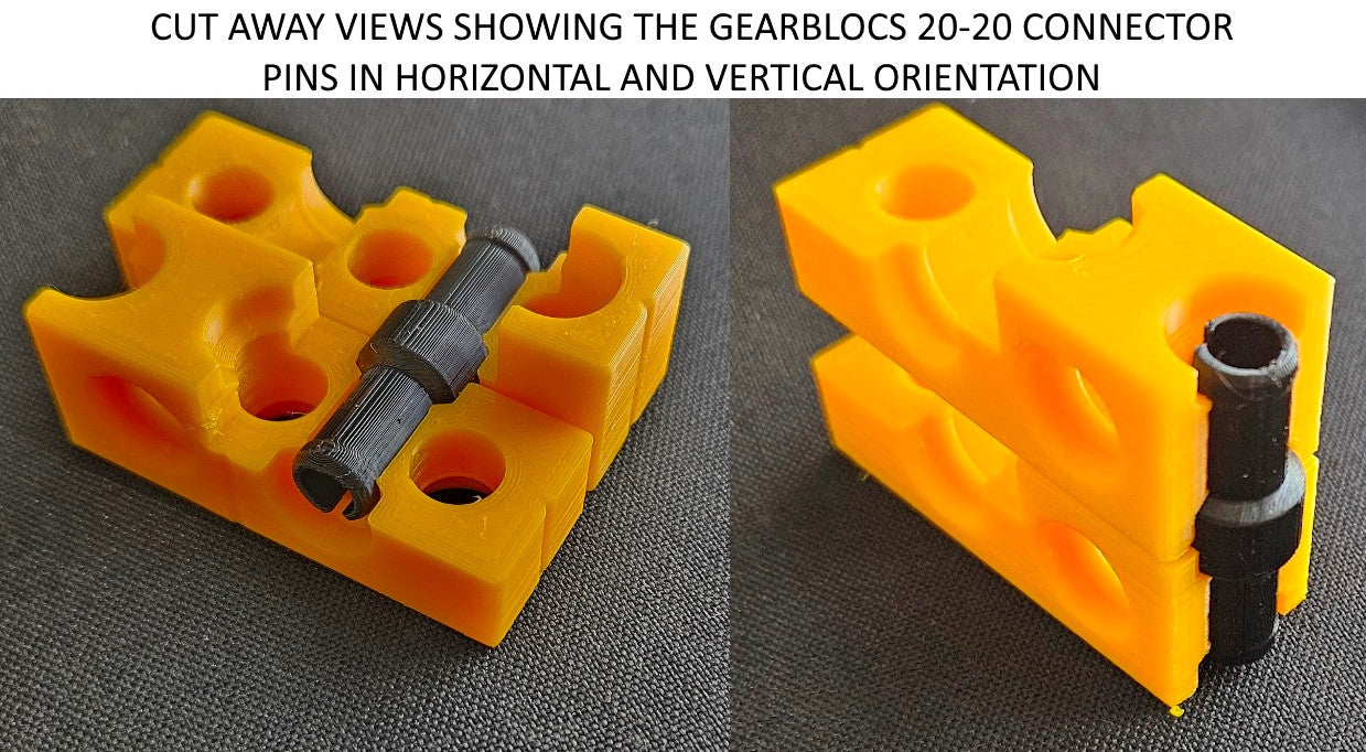 GEARBLOCS CONNECTOR PINS - PIN-C-BR12MM-X3