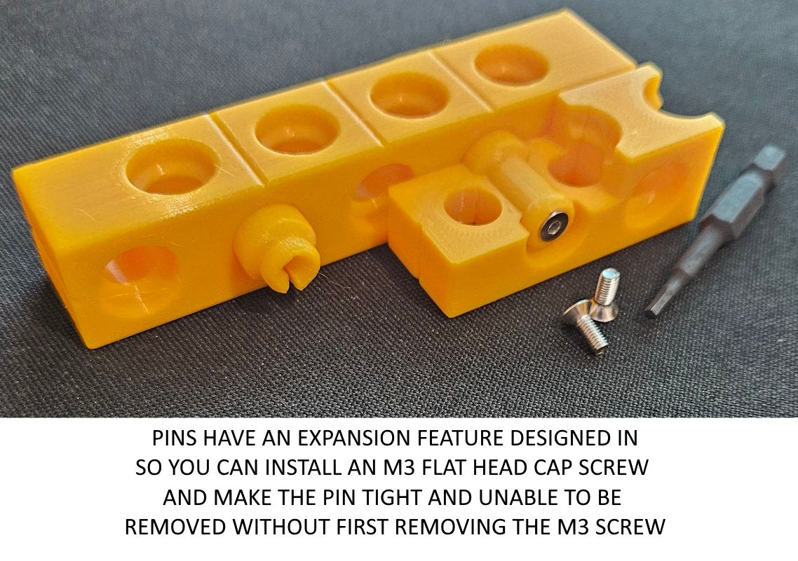 GEARBLOCS CONNECTOR PINS - PIN-C-BR12MM-X3