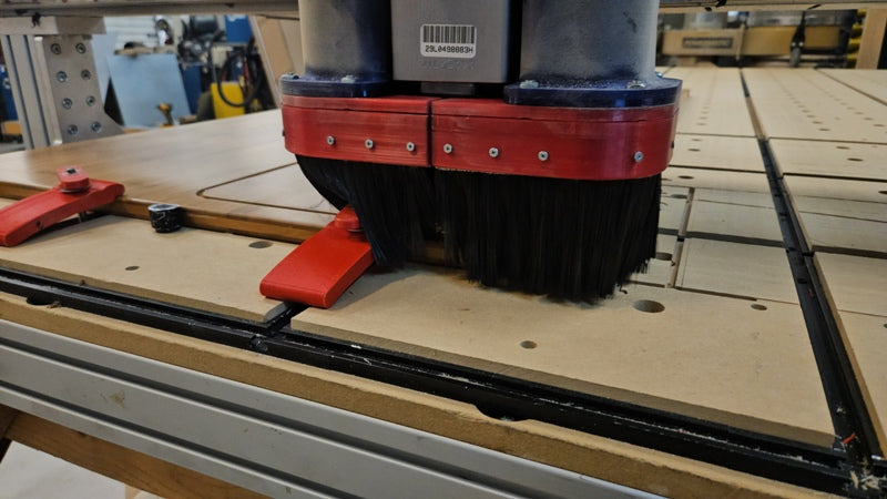LOW PROFILE PLYWOOD CLAMPS FOR CNC ROUTER TABLE - .stl files for 3d printing
